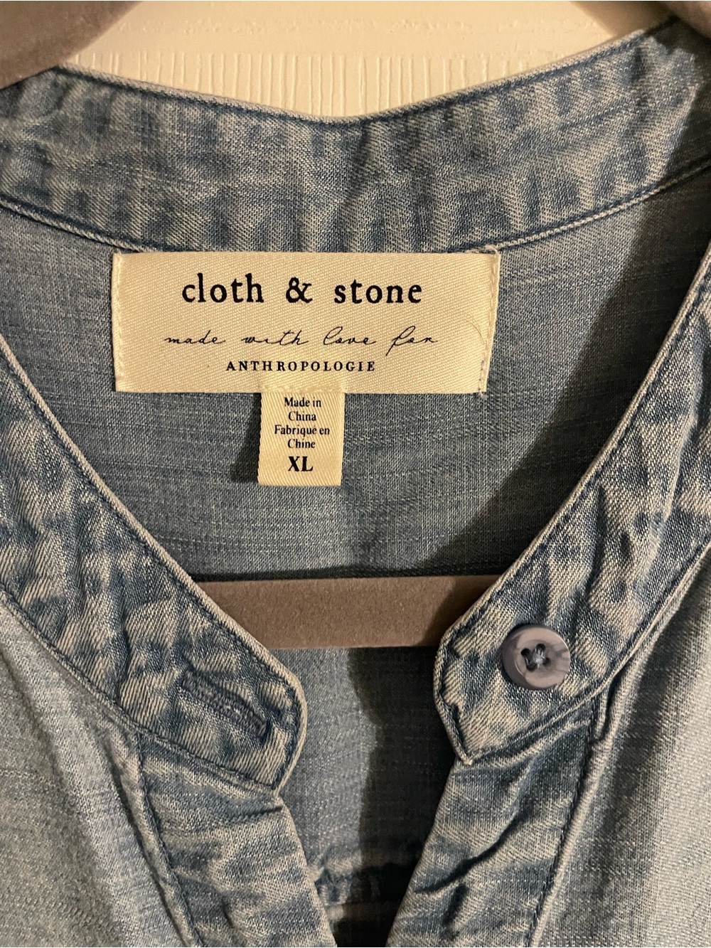 Cloth and stone chambray shirt - Picture 3 of 4